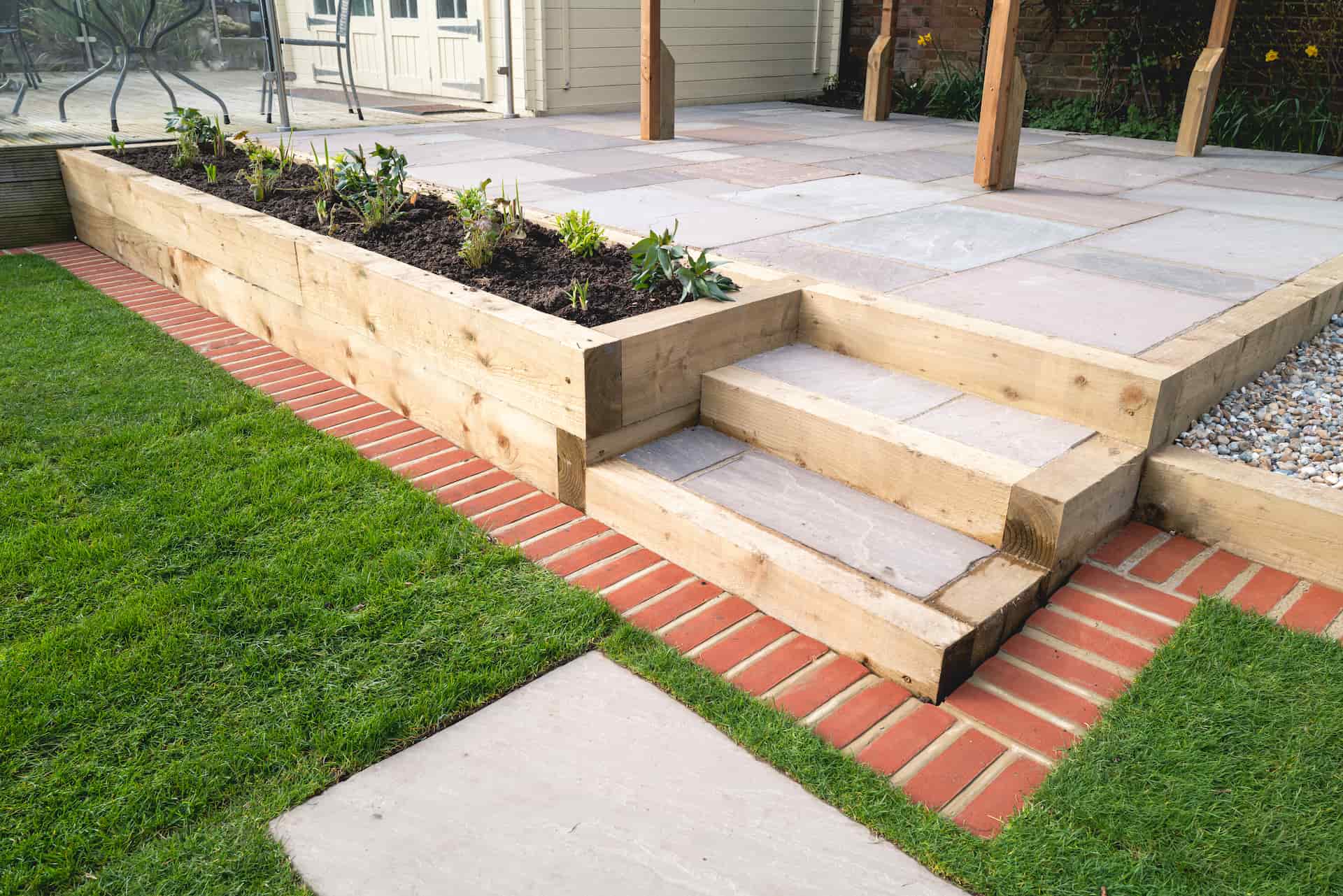 Garden step installers Ascot